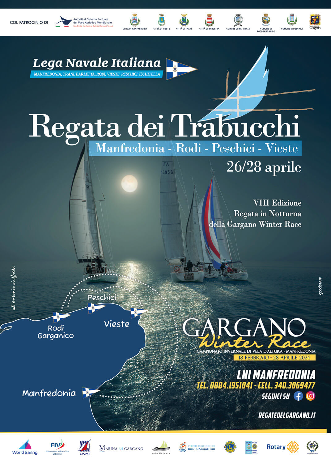 regata dei trabucchi - locandina